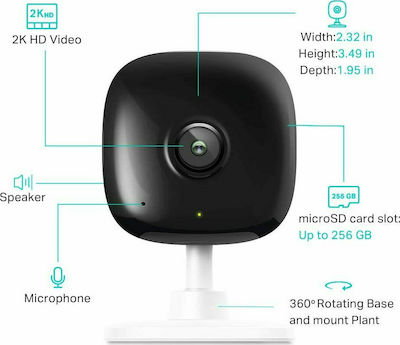 TP-LINK Kasa Spot IP Überwachungskamera Wi-Fi 4MP Full HD+ mit Zwei-Wege-Kommunikation