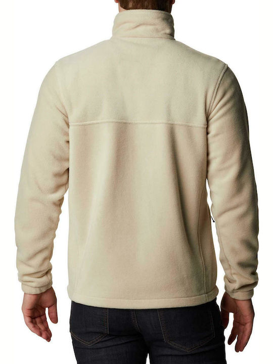 Steens Mountain Men's Fleece Cardigan Beige