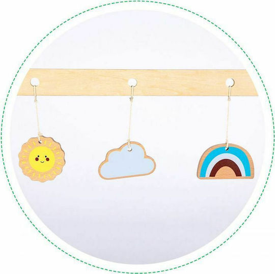 Ecotoys Wooden Baby Playmat for Newborns