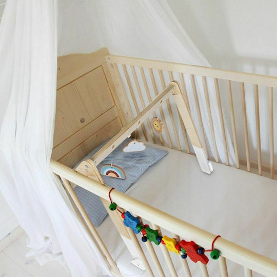 Ecotoys Wooden Baby Playmat for Newborns