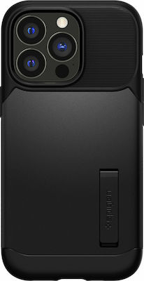 Spigen Slim Armor MagFit Back Cover Σιλικόνης / Πλαστικό Ανθεκτική Μαύρο (iPhone 13 Pro)