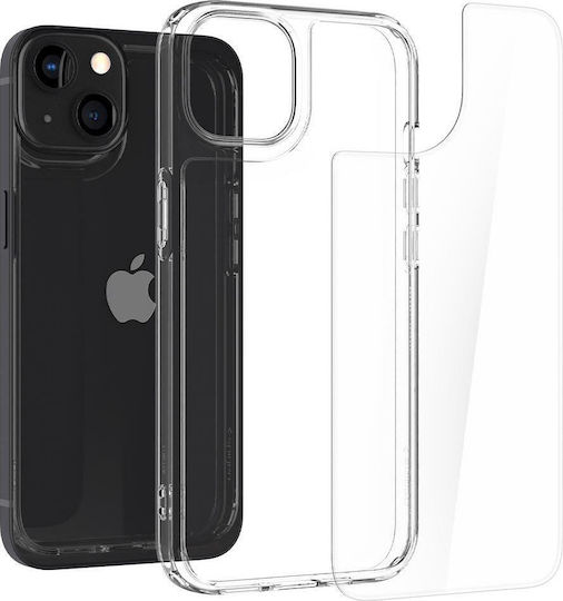 Spigen Quartz Hybrid Back Cover Σιλικόνης Crystal Clear (iPhone 13)