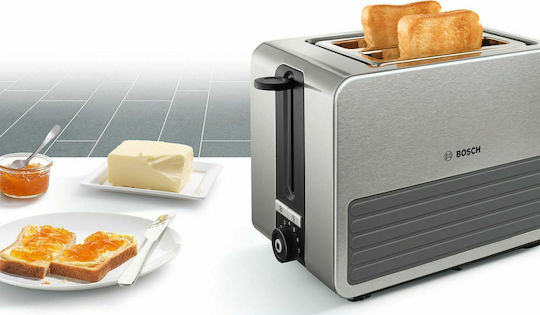 Bosch Φρυγανιέρα 2 Θέσεων 1050W Inox