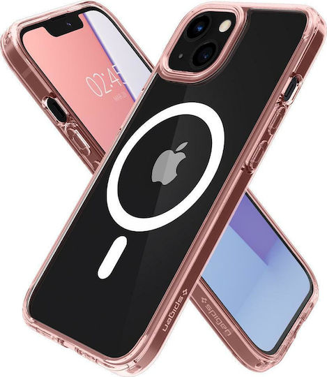 Spigen Ultra Hybrid MagSafe Compatible Back Cover Plastic 2mm Rose Crystal (iPhone 13 mini)