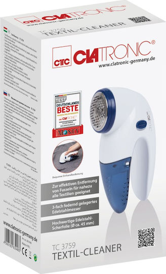 Clatronic TC Fusselrasierer Weiß