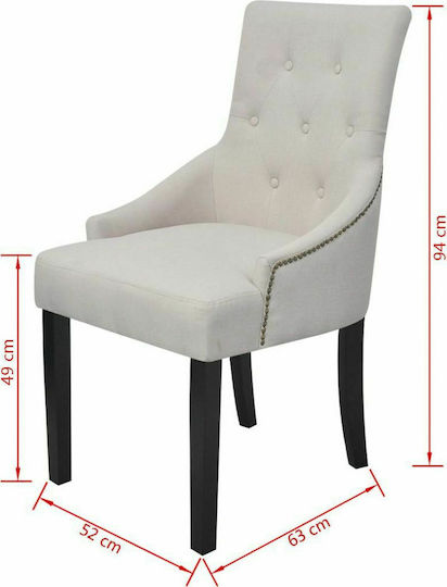 Столички Трапезария Cream / Grey 4бр 52x63x94бр