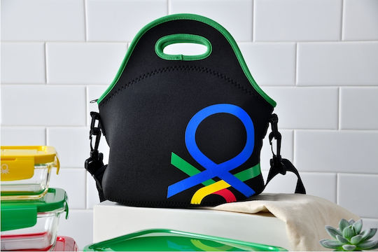Benetton Rainbow Δοχείο Φαγητού Γυάλινο Πράσινο 1.86lt