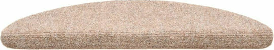 vidaXL Stair Mats Brown 56cm 132690 15pcs