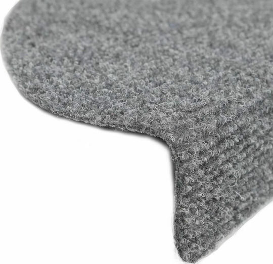 vidaXL Covorașe pentru scări Grey 56cm 132693 15buc