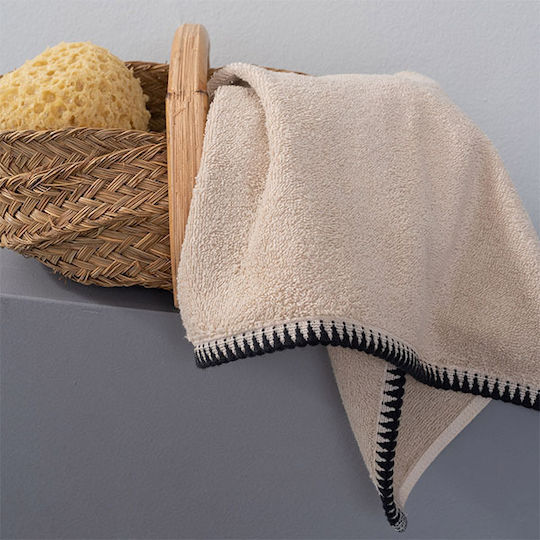 Palamaiki Gesichtstuch Brooklyn 50x90cm Beige Gewicht 500gr/m² Palamaiki Gesichtstuch Brooklyn 50x90cm Beige Gewicht 500gr/m²