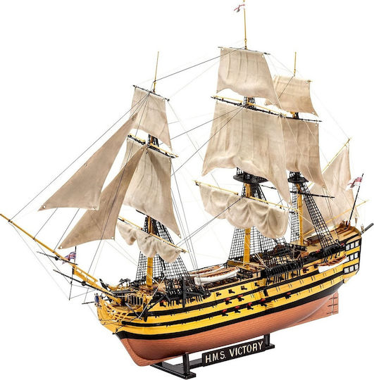 Revell My Hobby Battle of Trafalgar Modeling Figure Ship 269 Pieces in Scale 1:225 with Glue and Paints 60x42cm.