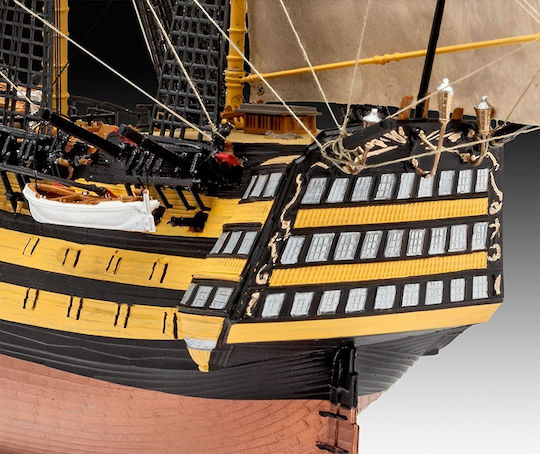 Revell My Hobby Battle of Trafalgar Modeling Figure Ship 269 Pieces in Scale 1:225 with Glue and Paints 60x42cm.