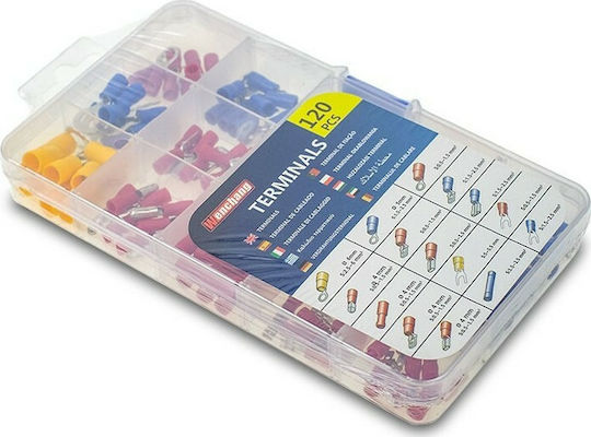 Carpoint Insulated Terminal Kit 100pcs 1623500