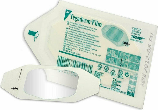 3M Tegaderm Film Waterproof & Sterilized Plasters 7x6cm 100pcs