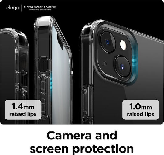 Elago Hybrid Back Cover Silicon Transparent (iPhone 13)