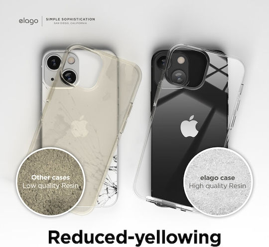 Elago Hybrid Umschlag Rückseite Silikon Transparent (iPhone 13 Mini)