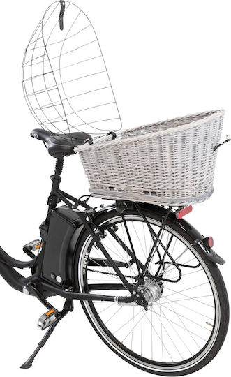 Trixie Waterproof Dog/Cat Carrying Gray Basket for 8kg Pets L35xW55xH49cm