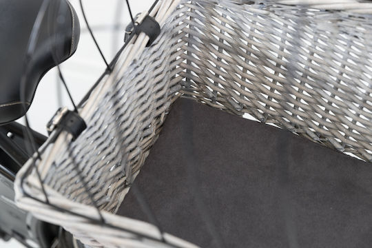 Trixie Waterproof Dog/Cat Carrying Gray Basket for 8kg Pets L35xW55xH49cm