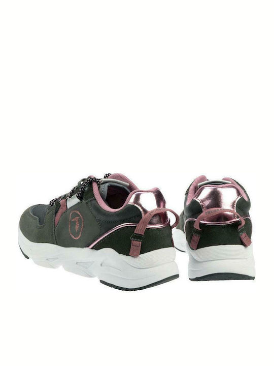 Damen Chunky Sneakers Gray