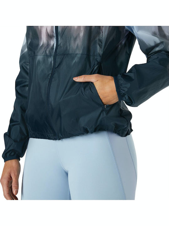 Kasane GPX Lite Γυναικείο Μπουφάν Running Αντιανεμικό Blue/Light Blue