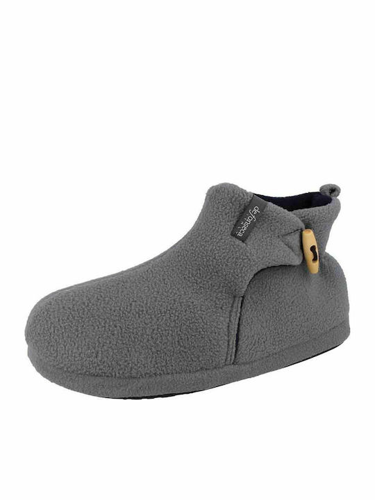 M30 Heel Enclosed Men's Slipper Gray