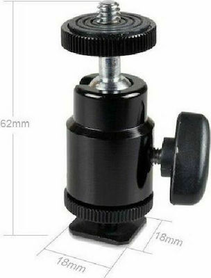 FeelWorld Mini Ball Head Hot Shoe Cap fotografic