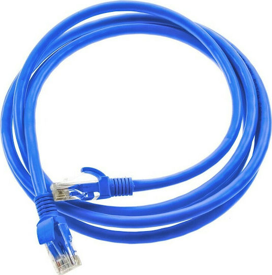 U/UTP Cat.6e (High Speed) Καλώδιο Δικτύου Ethernet 2m Μπλε