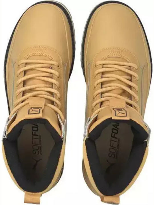 Desierto V2 WTR Rubber Leather Beige Men's Boots