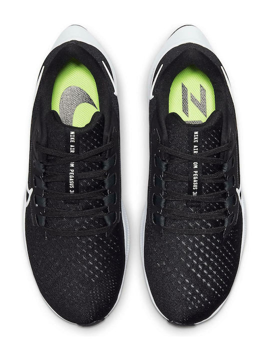 Air Zoom Pegasus 38 Sport Shoes Running Black / Anthracite / Volt / White