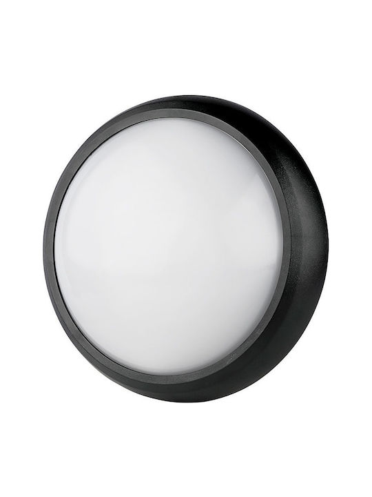 V-TAC Aplica de exterior montată pe perete LED IP66 12W cu Alb Cald Lumină 11.5x22.5x22.5εκ.
