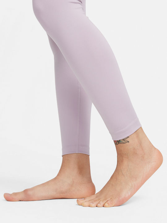 Women's Cropped Yoga Legging High Waisted Dri-Fit Violet