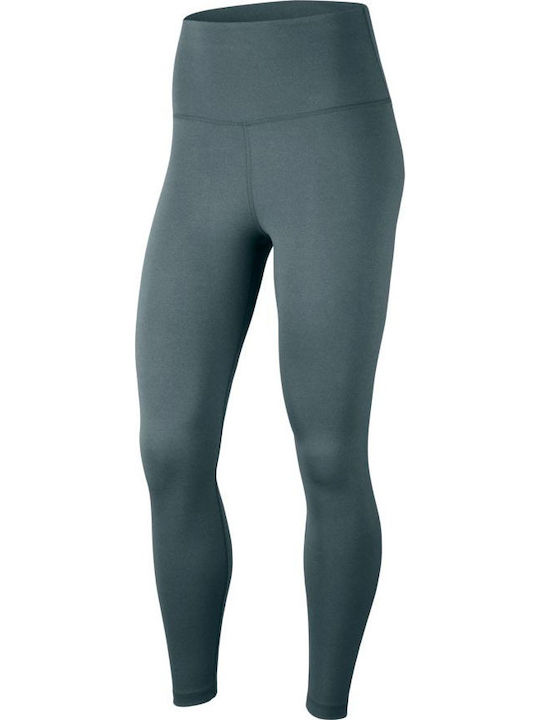 Women's Cropped Yoga Legging High Waisted Dri-Fit Green