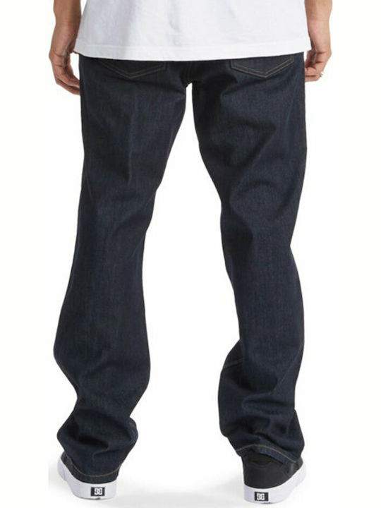 DC Worker Men's Jeans Pants in Relaxed Fit Navy Blue