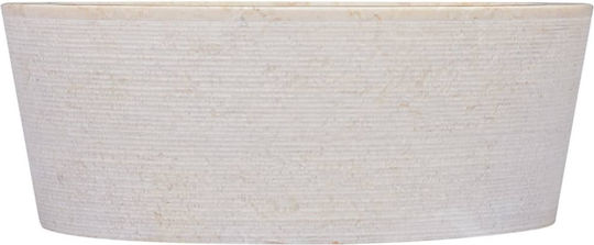 vidaXL Aufgesetztes Waschbecken Stein 40x40x15cm vidaXL Aufgesetztes Waschbecken Stein 40x40x15cm