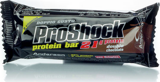 Anderson ProShock Bar with 21gr Protein & Flavor Double Chocolate 60gr