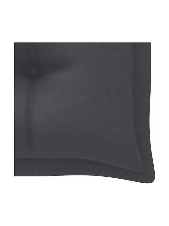vidaXL Perna Swing Cushion De Grădină Cu Spătar Antracit 200x50cm