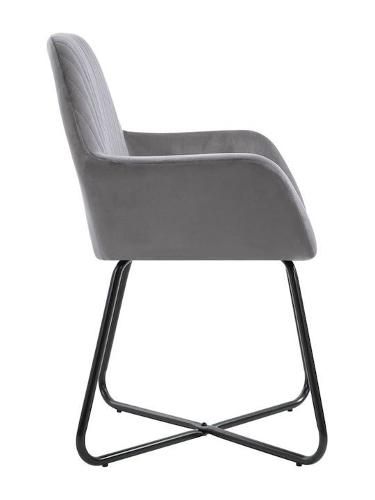 Stühle Speisesaal Gray 4Stück 61x61x84cm