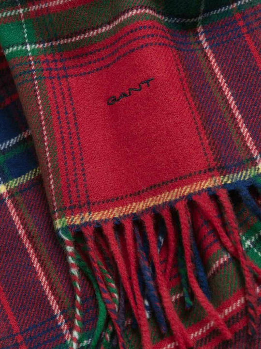 Gant Men's Wool Scarf Red