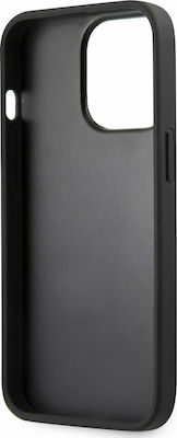 Guess Saffiano Leather Back Cover Gray (iPhone 13 Pro)