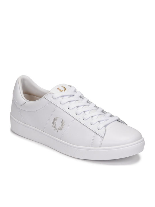 Fred Perry Spencer Bărbați Sneakers Albe