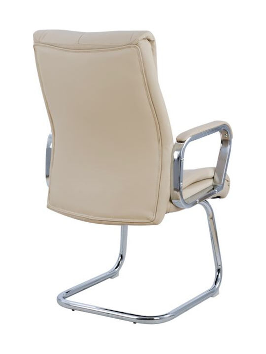Sessel Zalman mit Armlehnen Ecru 59.5x72x104cm 1Stück