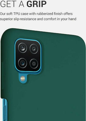 KWmobile Rubber Silicone Back Cover Turquoise (Galaxy A12)