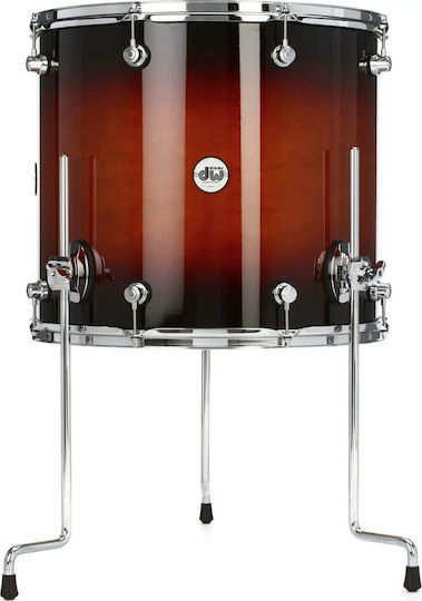 DW Drums Tom de podea Design Series 14" x 12" Tabac Burst