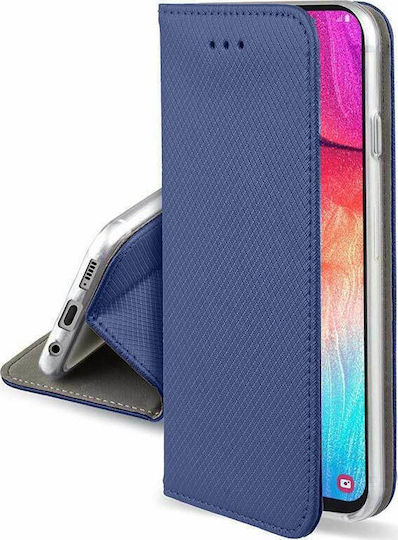 Forcell Smart Book Δερματίνης Navy Μπλε (Huawei P Smart 2021)