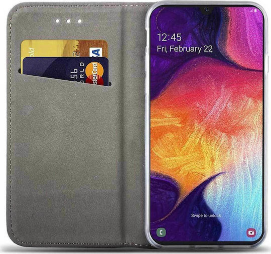 Forcell Smart Book Δερματίνης Navy Μπλε (Huawei P Smart 2021)