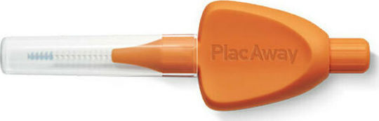 PlacAway Triple Action Interdental Brushes 0.45mm Orange 6pcs