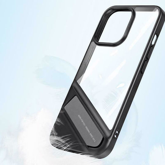 Ugreen Back Cover Plastic / Silicon Negru (iPhone 13)