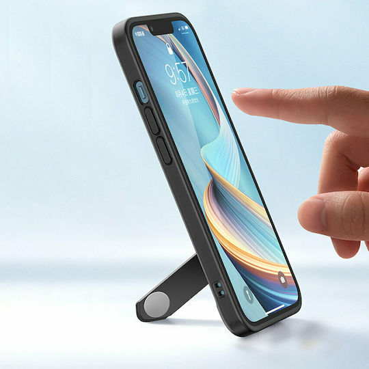 Ugreen Back Cover Plastic / Silicon Negru (iPhone 13)