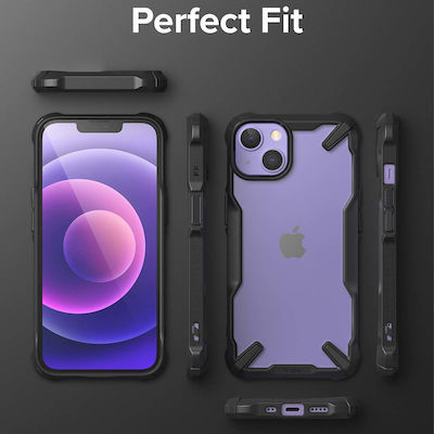 Ringke Fusion X Plastic Back Cover Durable Black (iPhone 13 mini)