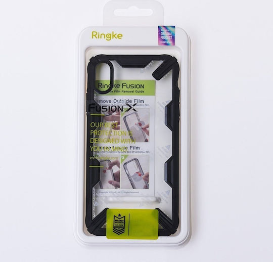 Ringke Fusion X Back Cover Πλαστικό / Σιλικόνης Μαύρο (iPhone 13 Pro)